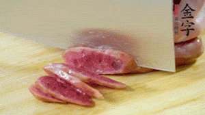 金字火腿、金字香腸、金字臘肉切片。